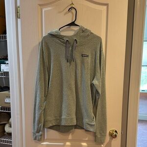 Women’s hooded cinch sweatshirt
